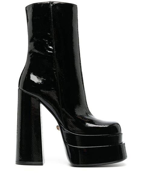 Versace Oro 155mm Platform Ankle Boots 